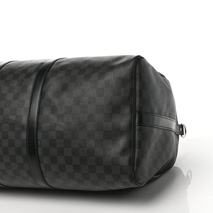 Louis Vuitton Damier Graphite Keepall Bandouliere 55 8 of 11