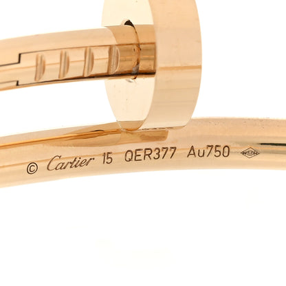 Cartier 18K Yellow Gold Juste Un Clou Bracelet 15 3 of 4