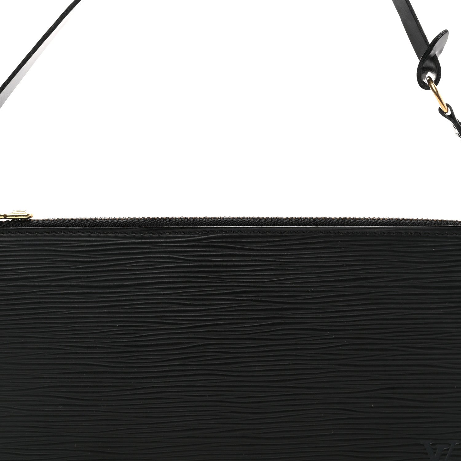 Louis Vuitton Epi Pochette Accessories 24 Black 8 of 10