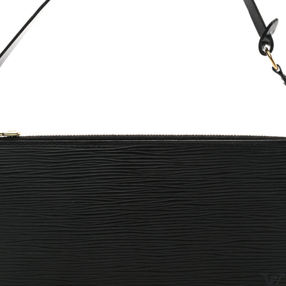 Louis Vuitton Epi Pochette Accessories 24 Black 8 of 10