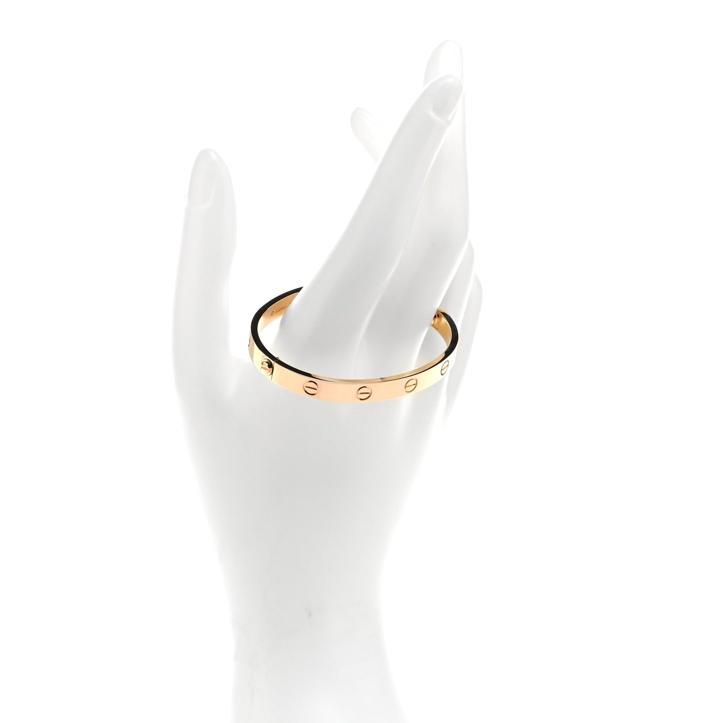 18K Yellow Gold LOVE Bracelet 16