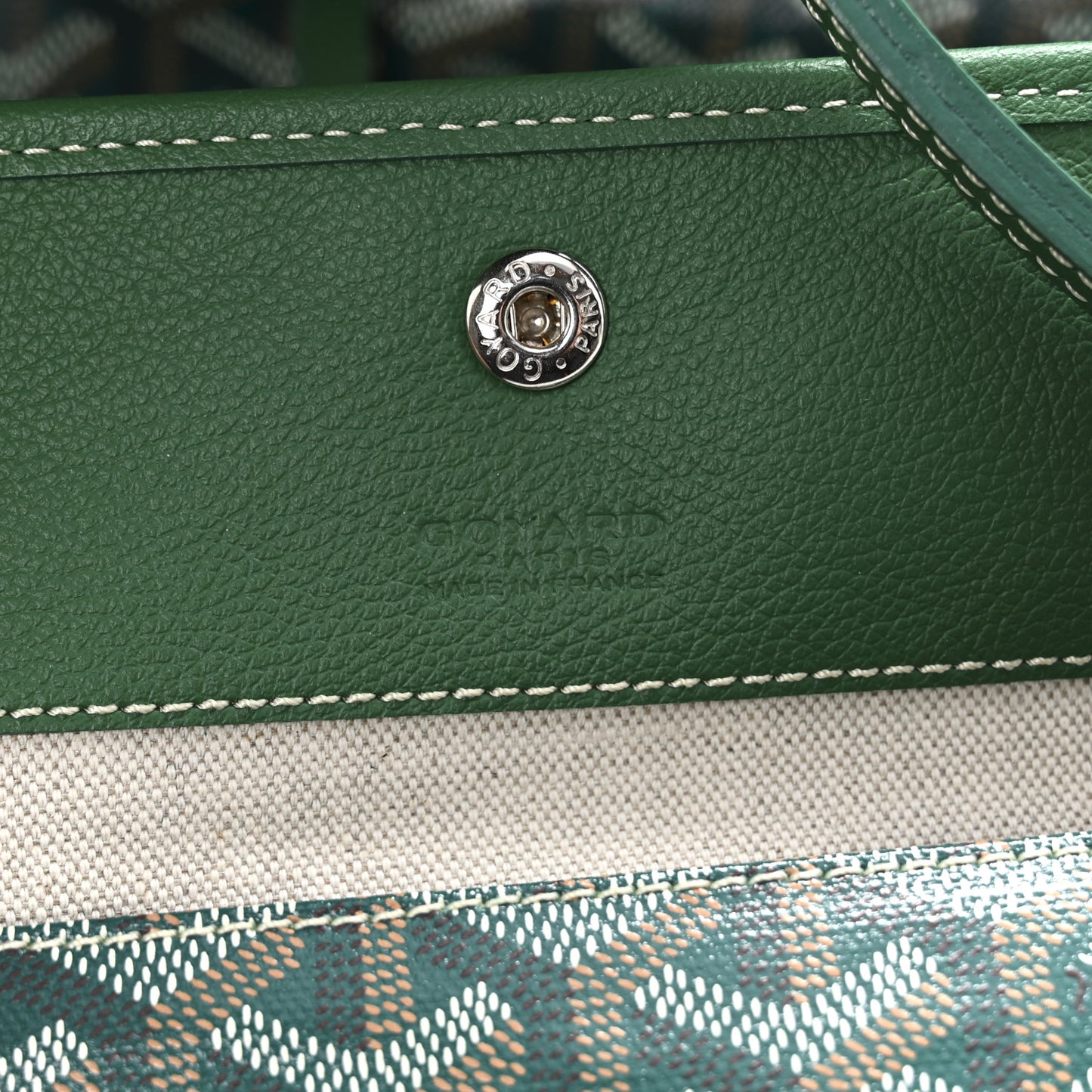 Goyardine Saint Louis GM Green