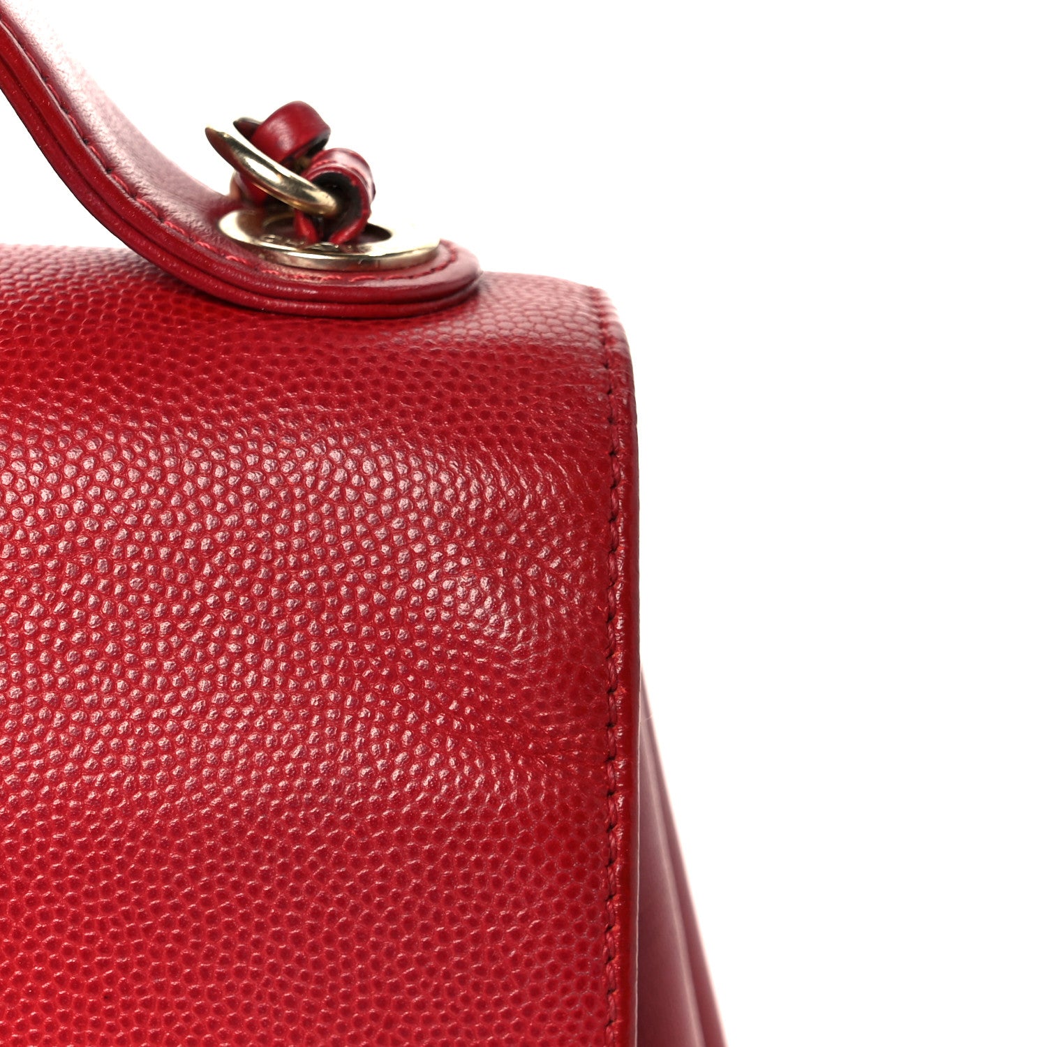 Chanel Caviar Quilted Small Business Affinity Flap Red 12 of 12