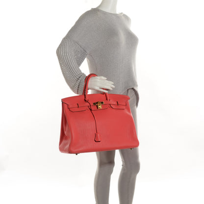 Hermes Togo Birkin 40 Rose Jaipur 12 of 22
