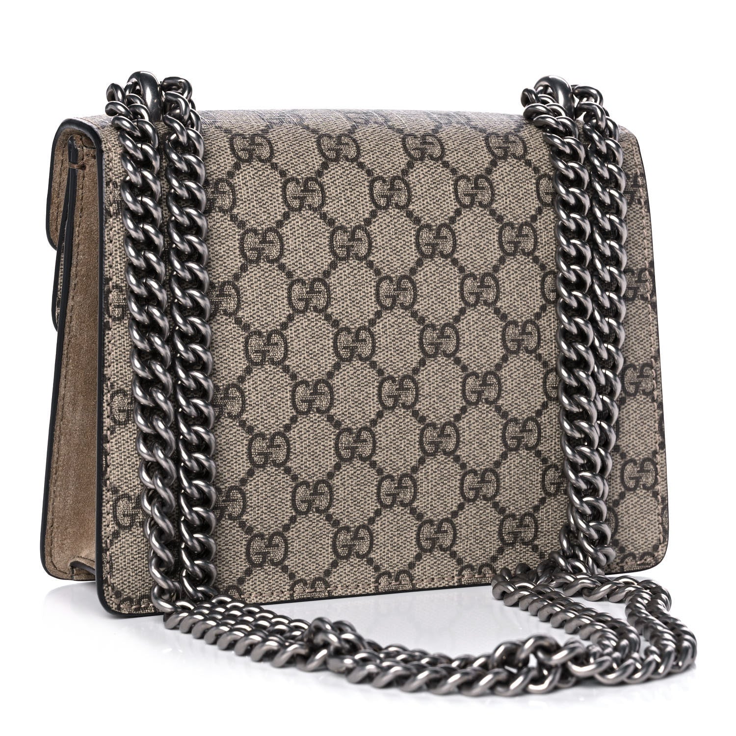 Gucci GG Supreme Monogram Mini Dionysus Shoulder Bag Taupe 3 of 11