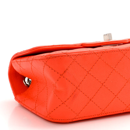 Chanel Goatskin Quilted 2.55 Reissue Mini Flap Orange 9 of 12