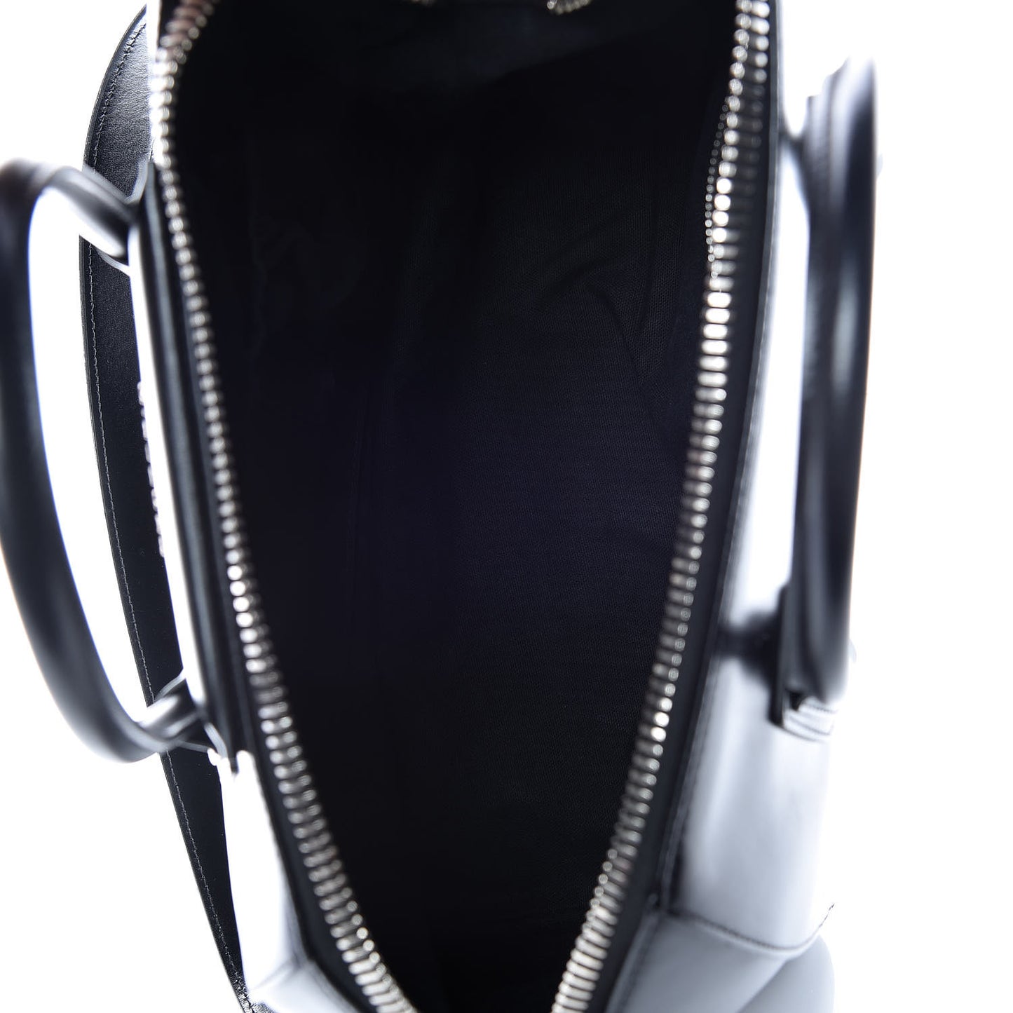 Shiny Lord Calfskin Medium Antigona Black
