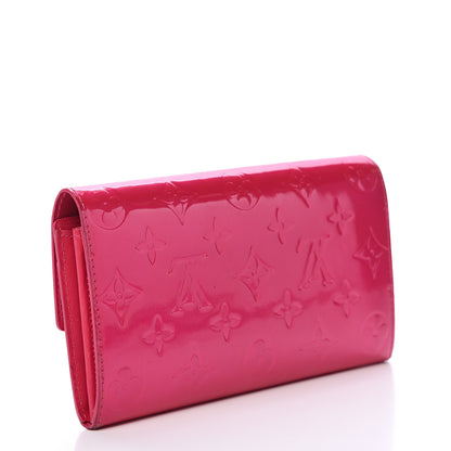 Louis Vuitton Vernis Sarah Wallet Rose Pop 2 of 11