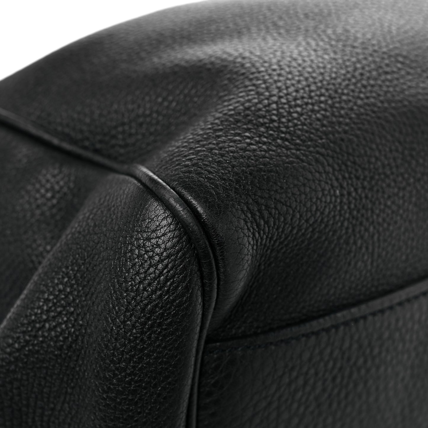 Calfskin Medium Emily Shoulder Bag Black
