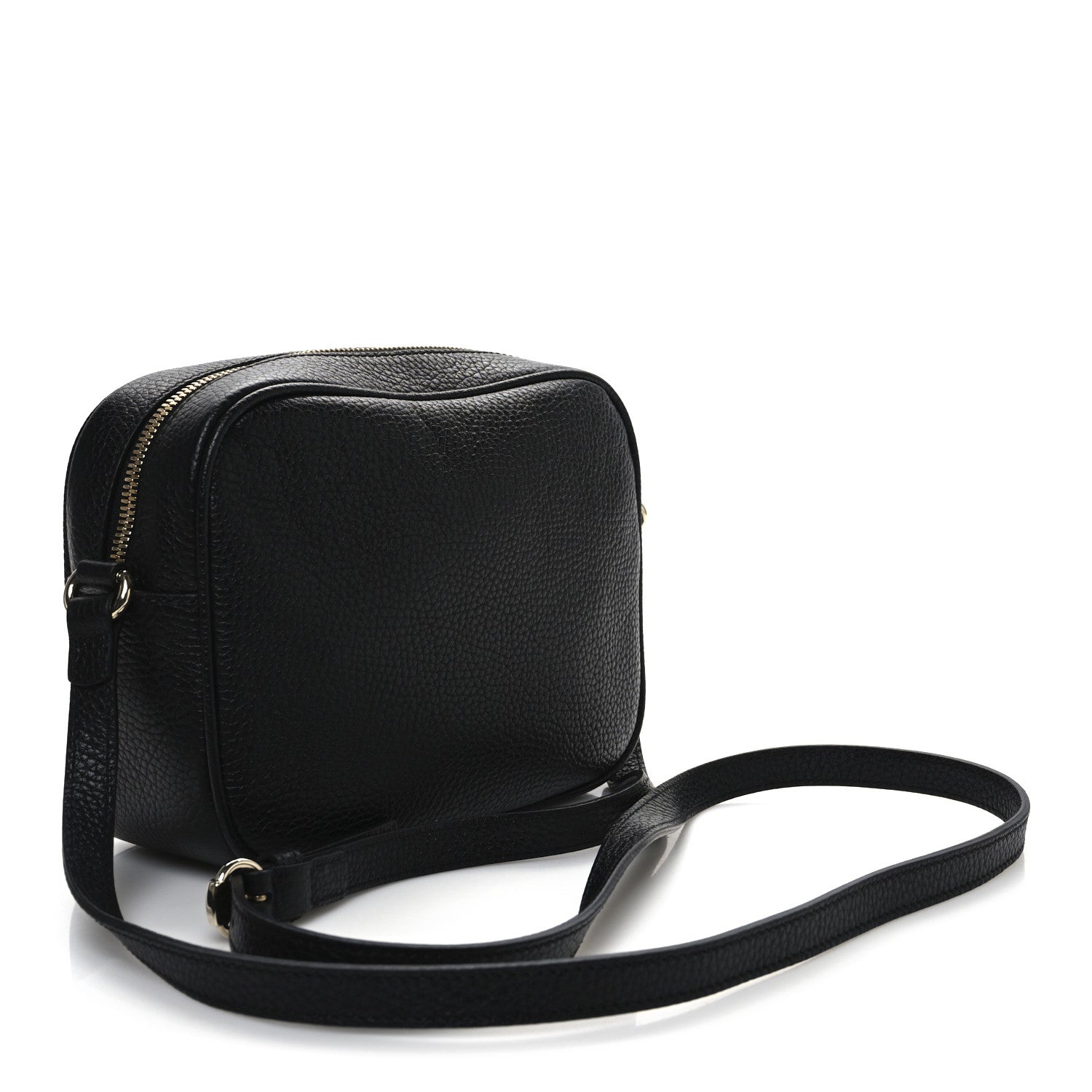 Gucci Pebbled Calfskin Small Soho Disco Bag Black 3 of 10