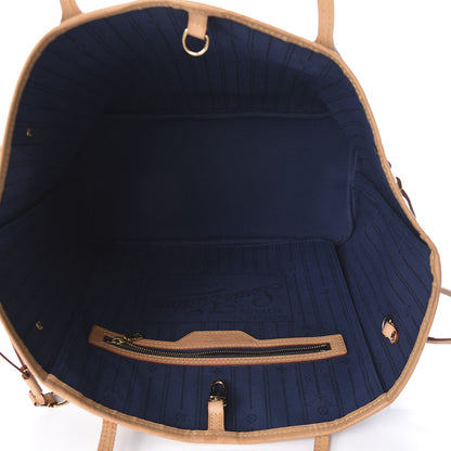 Louis Vuitton Monogram My LV Heritage Neverfull MM Blue Marine Blue Clair 5 of 9