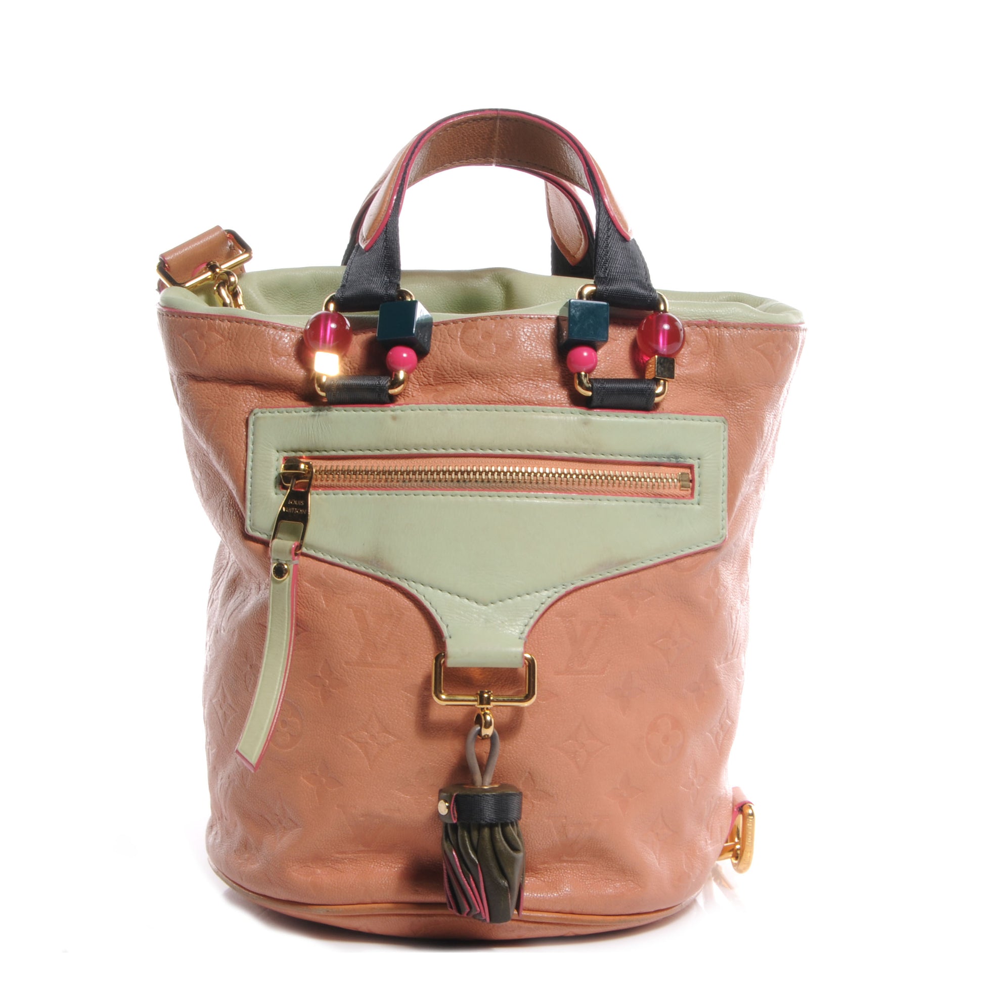 Louis Vuitton Monogram Leather Underground Duffle Bag Rose 1 of 8