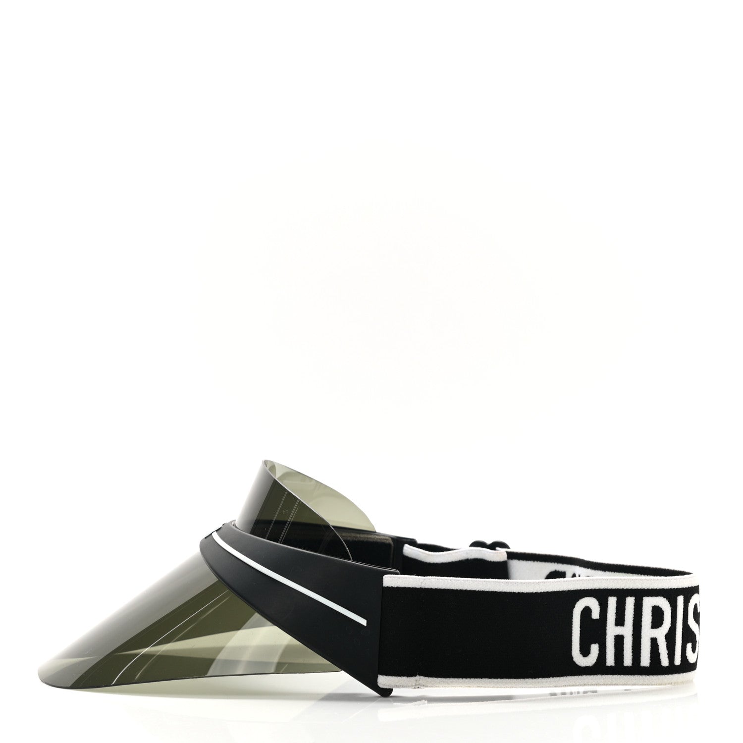 Christian Dior Mirrored DiorClub1 Sun Visor Black 4 of 8