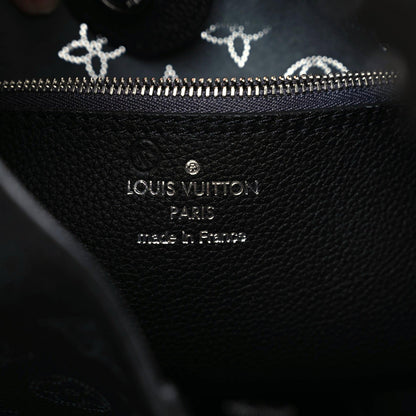 Louis Vuitton Mahina Carmel Hobo Black 6 of 14