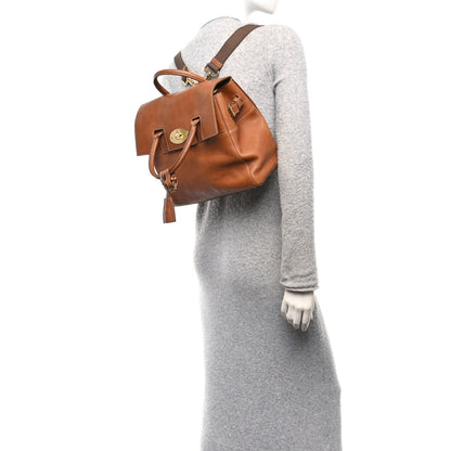 Mulberry Natural Leather Cara Delevigne Convertible Satchel Oak 2 of 12
