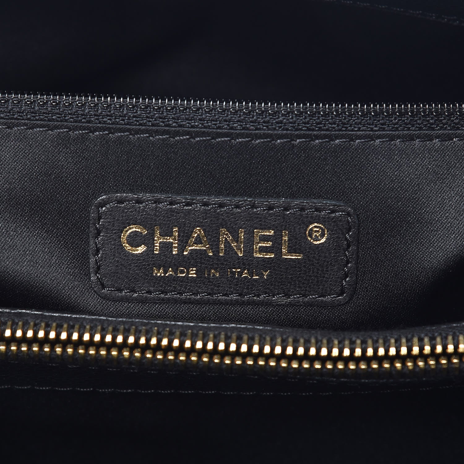 Chanel Caviar Quilted Grand Shopping Tote GST Black 6 of 14