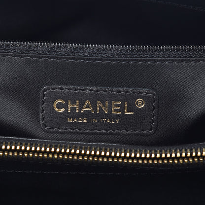 Chanel Caviar Quilted Grand Shopping Tote GST Black 6 of 14