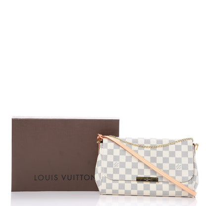 Louis Vuitton Damier Azur Favorite MM 9 of 9