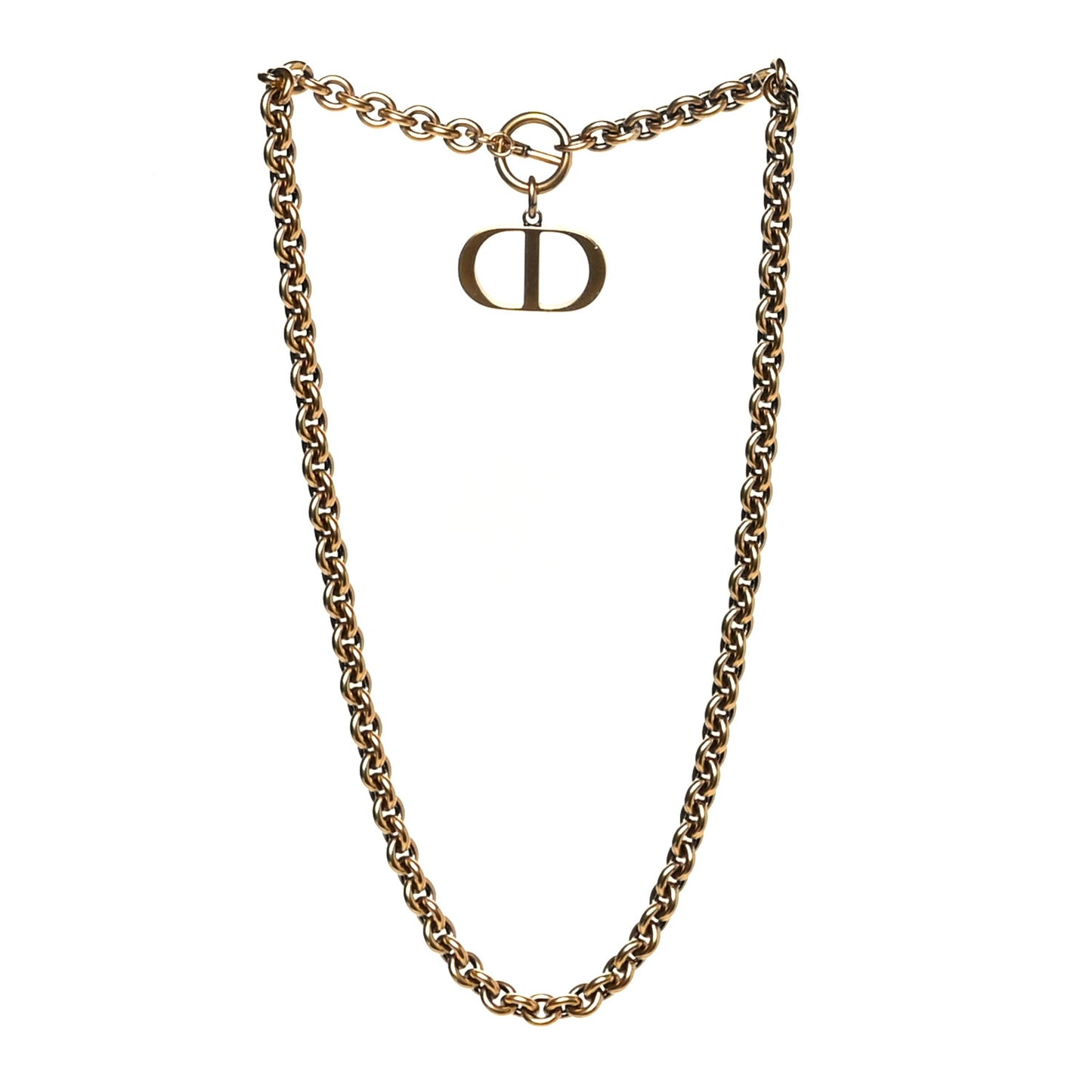 Metal 30 Montaigne Necklace Aged Gold