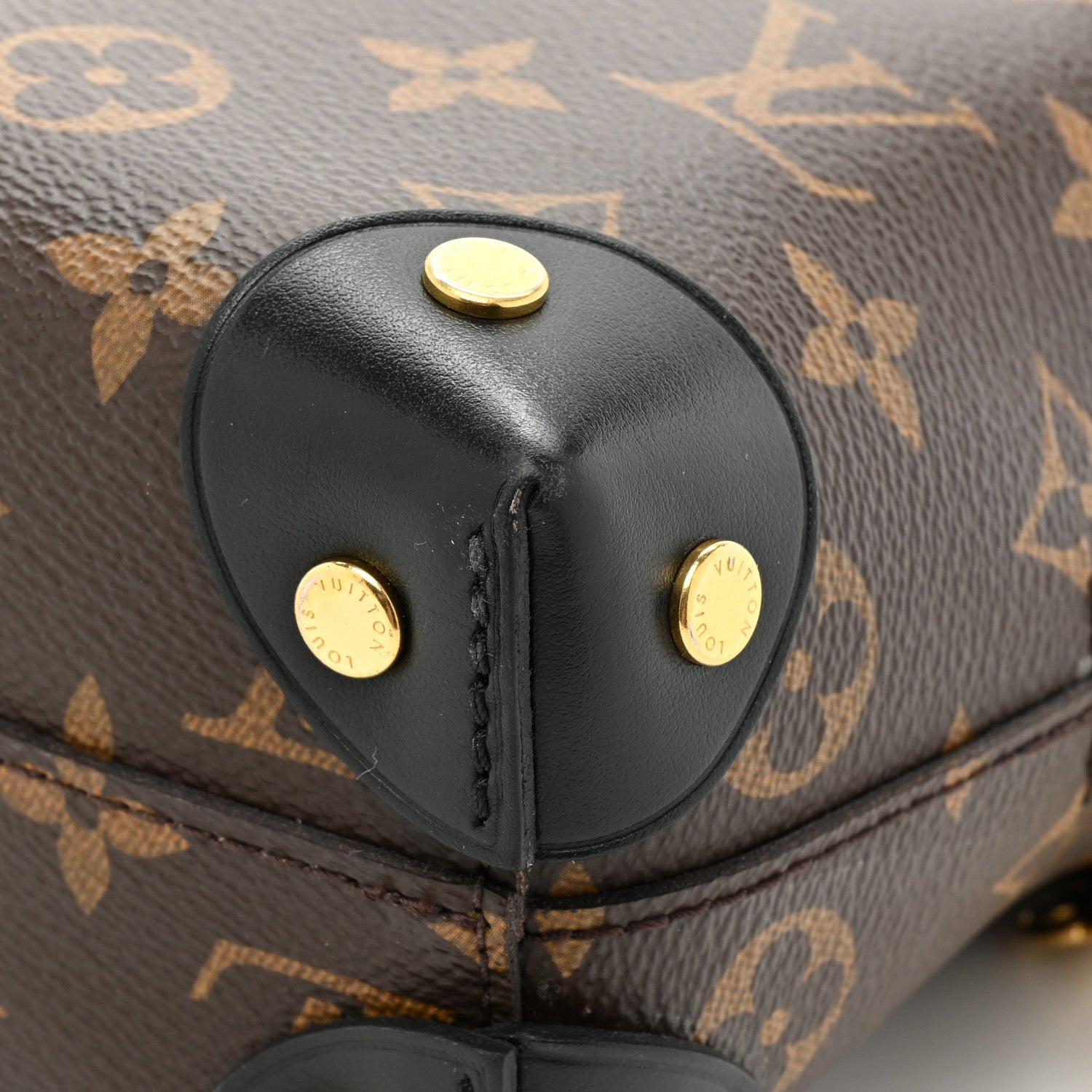 Louis Vuitton Monogram Petite Malle Souple Black 12 of 12