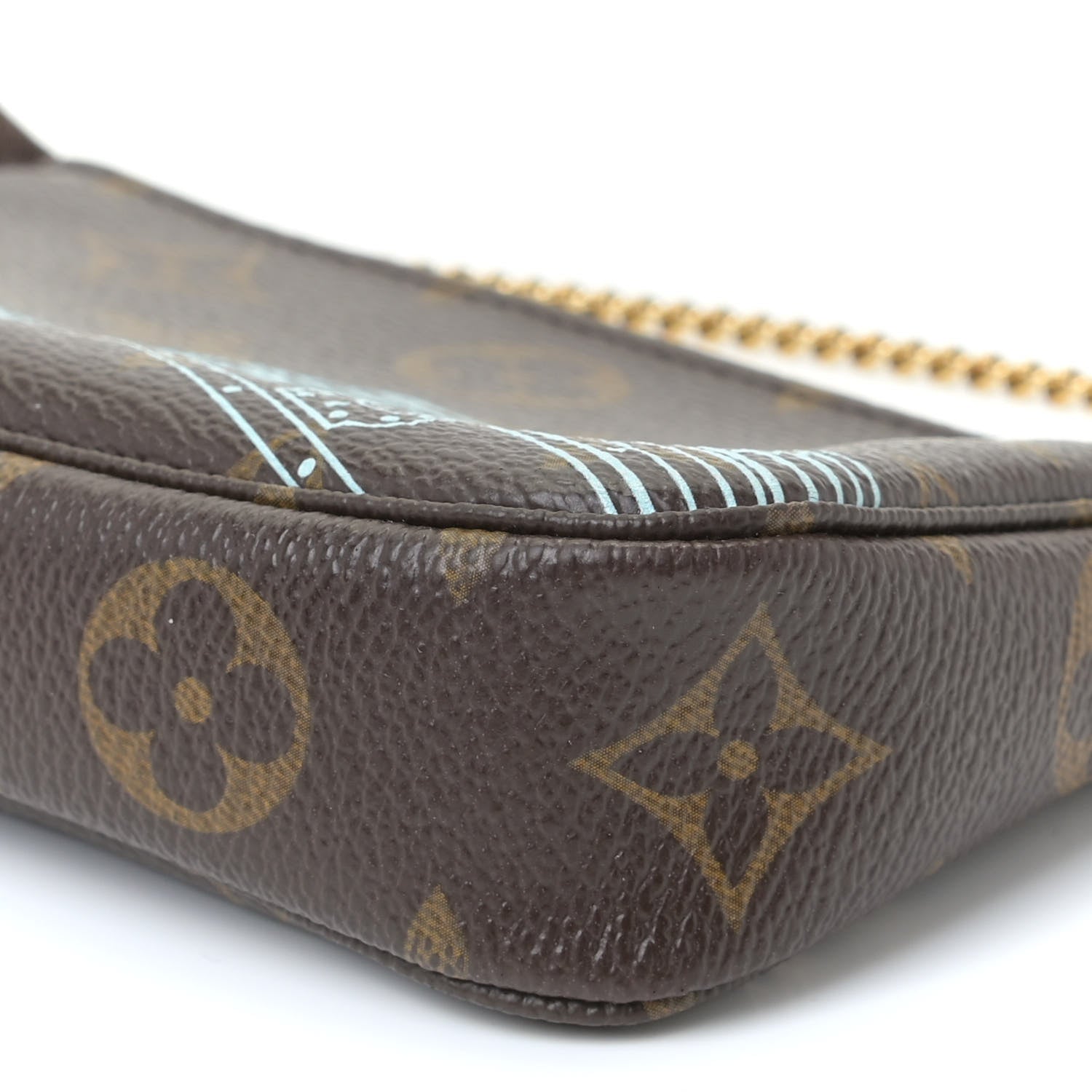 Louis Vuitton Monogram 2014 Christmas Animation Mini Pochette Accessories 5 of 9