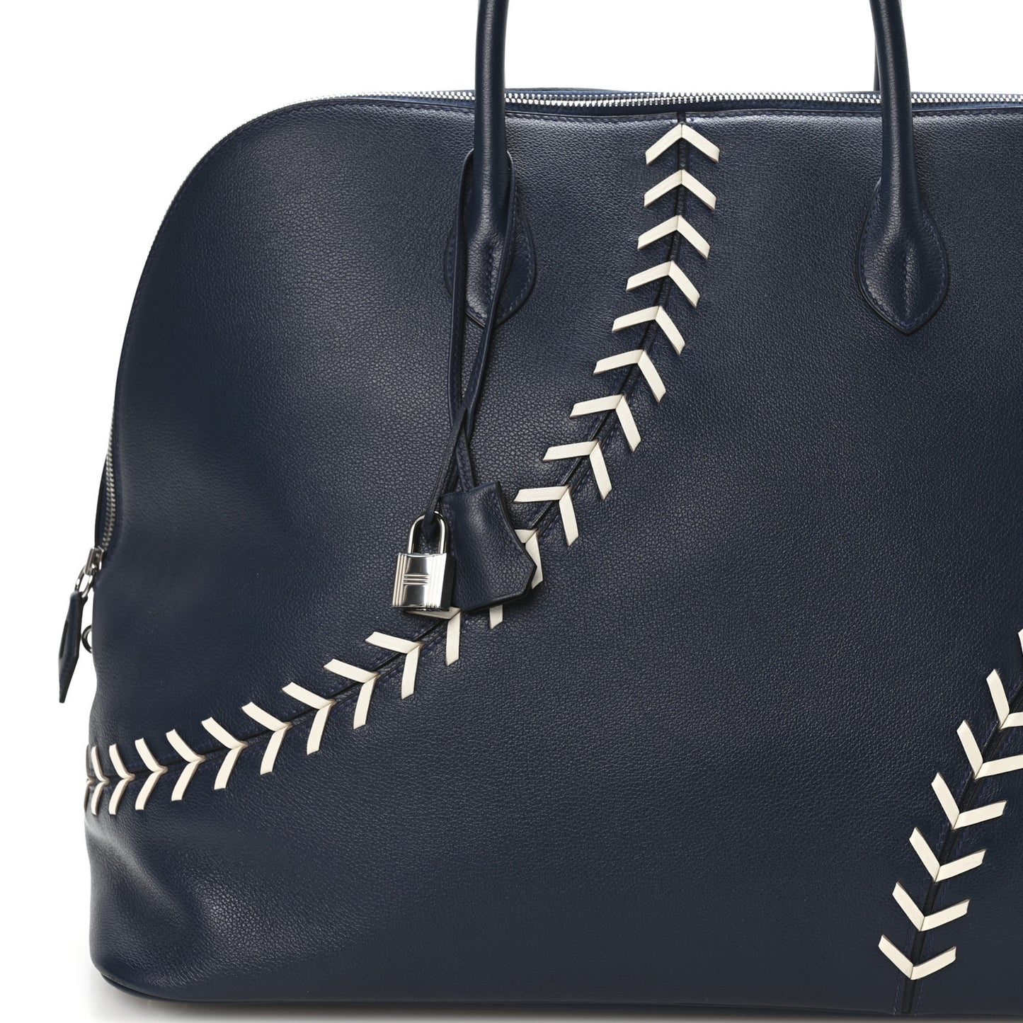 Evercolor 1923 Bolide 45 Baseball Bag Bleu De Malte Blanc