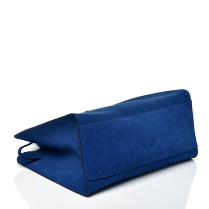 Mansur Gavriel Suede Sun Bag Sea Blue 4 of 15
