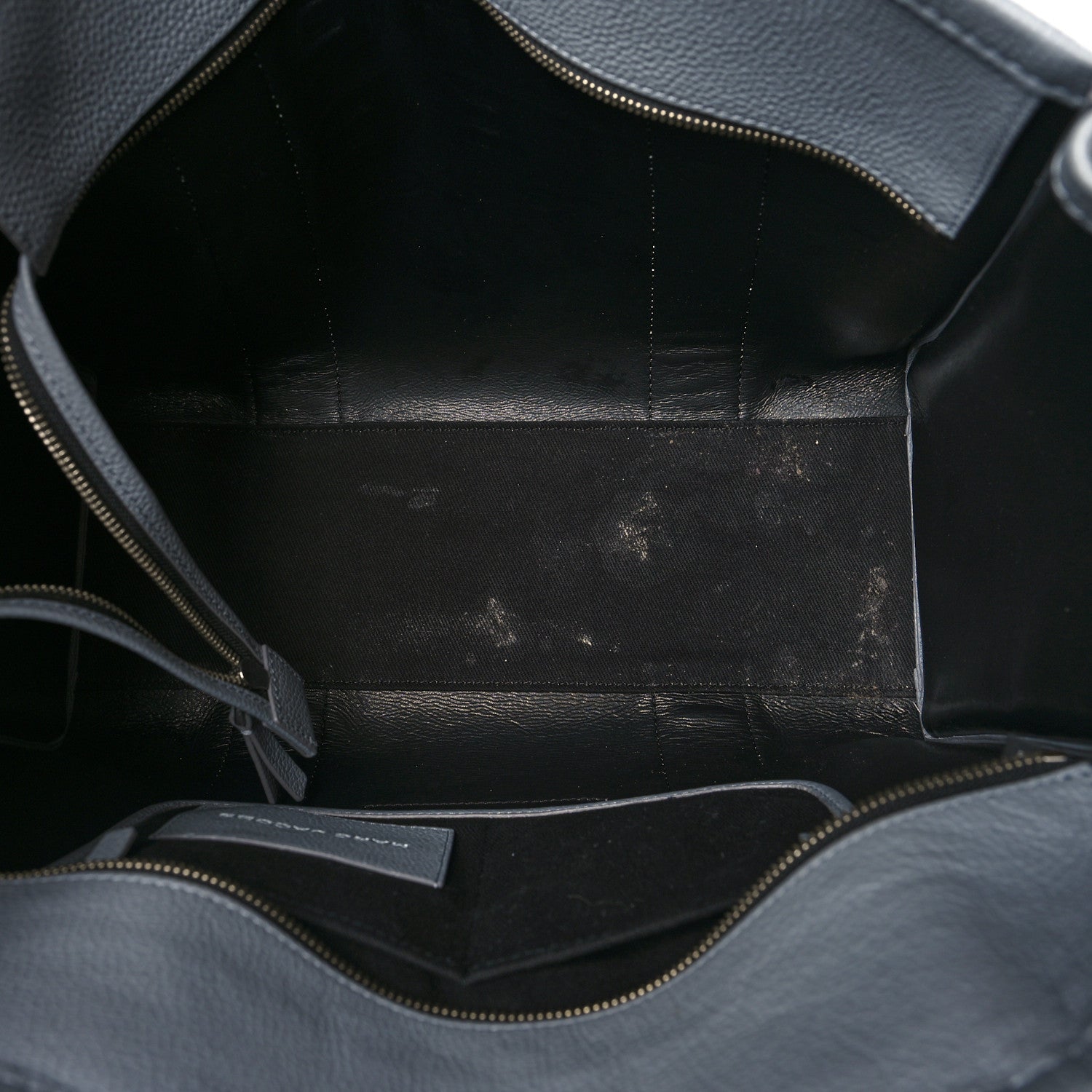 Marc Jacobs Grained Calfskin Large The Tote Bag Wolf Grey 5 of 9