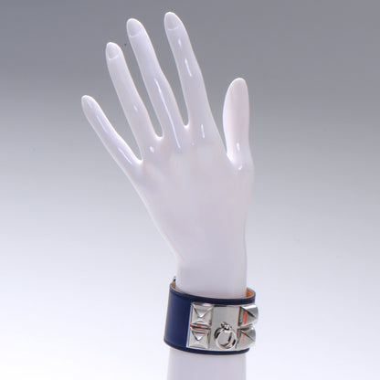Hermes Swift Collier de Chien CDC Bracelet Sapphire S Bleu Saphir 2 of 6