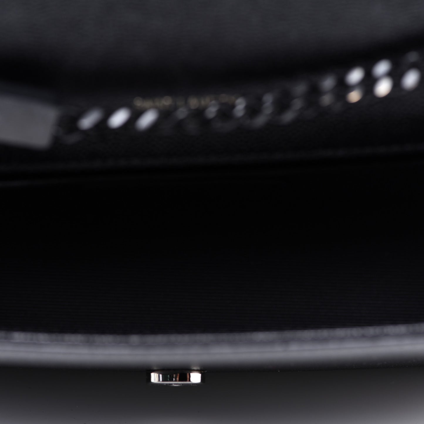 Grain De Poudre Small Monogram Kate Satchel Black