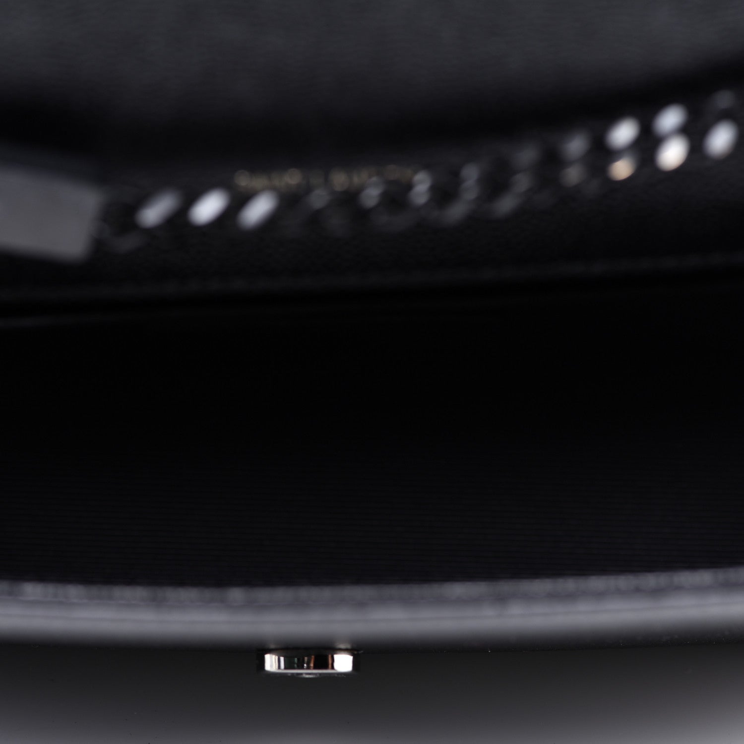 Saint Laurent Grain De Poudre Small Monogram Kate Satchel Black 4 of 9