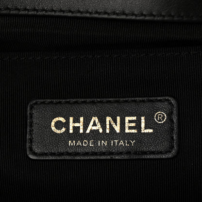 Chanel Lambskin Quilted Medium Boy Flap Black 6 of 11