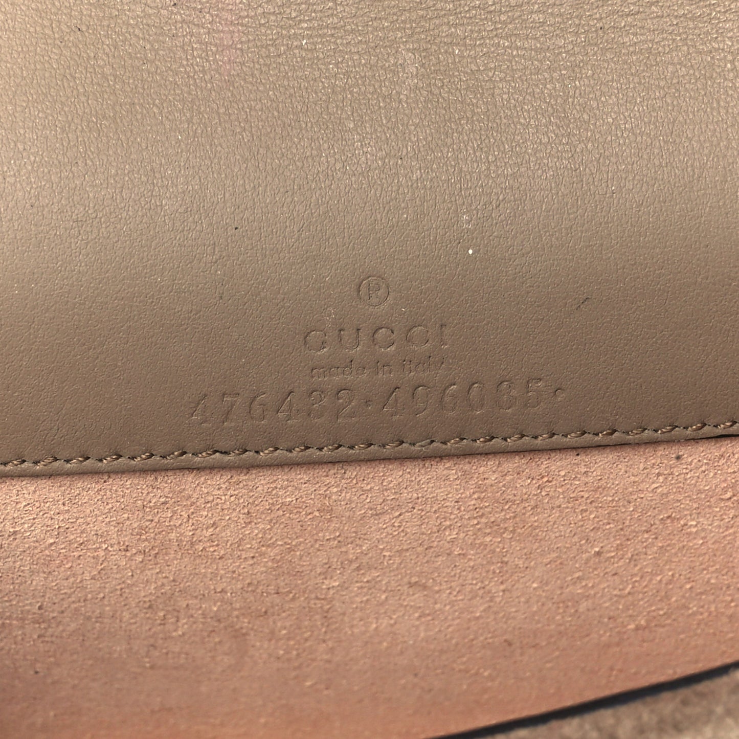 GG Supreme Monogram Super Mini Dionysus Shoulder Bag Taupe