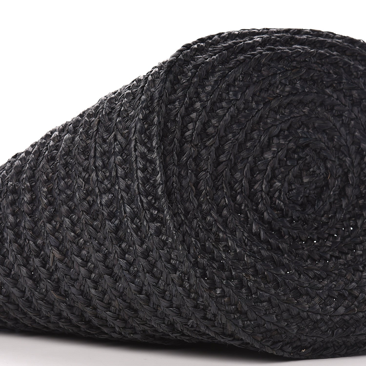 Saint Laurent Raffia Medium Panier Bag Black 8 of 13