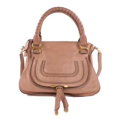 Chloe Calfskin Medium Marcie Satchel Nude 1 of 10