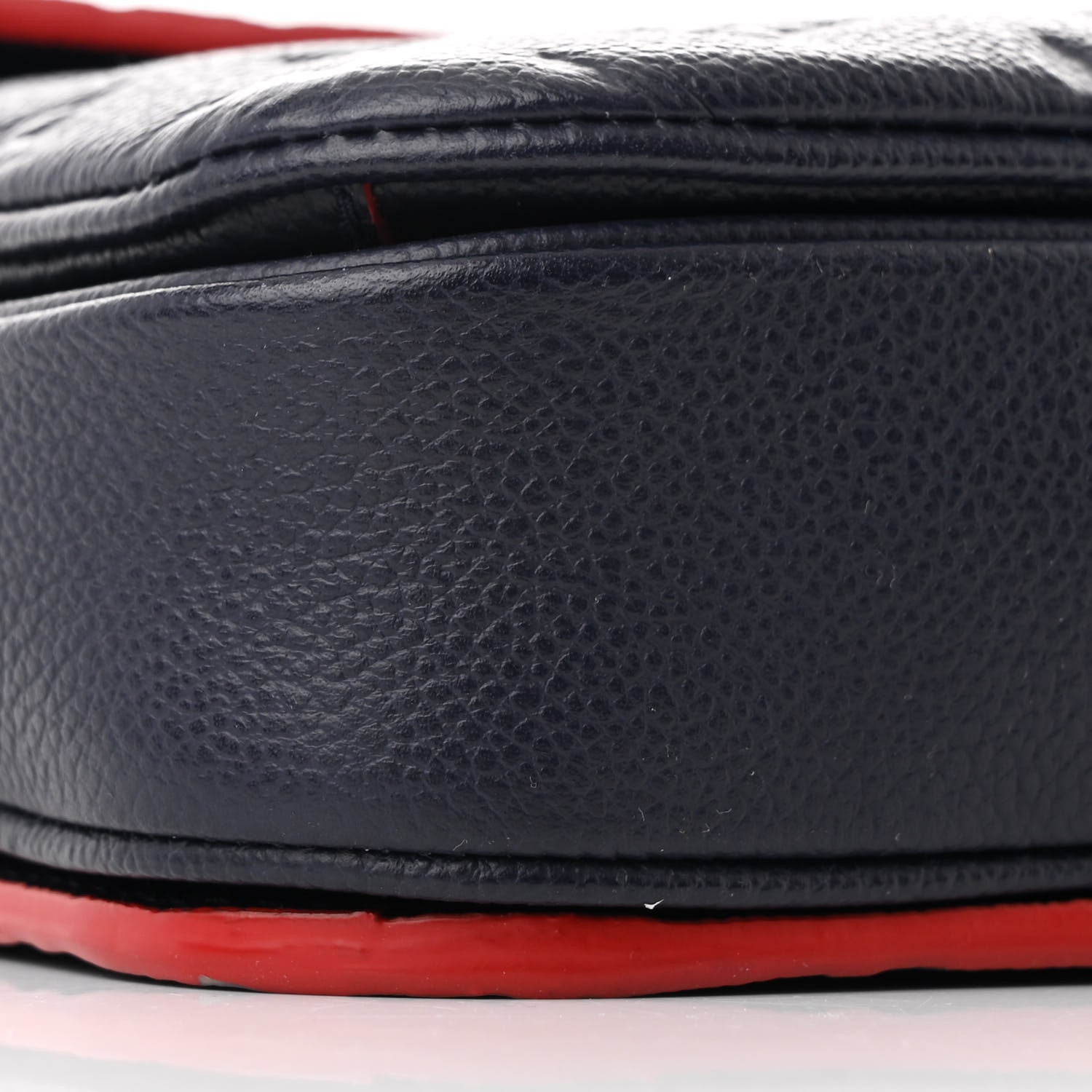 Louis Vuitton Empreinte Pochette Metis Marine Rouge 9 of 11