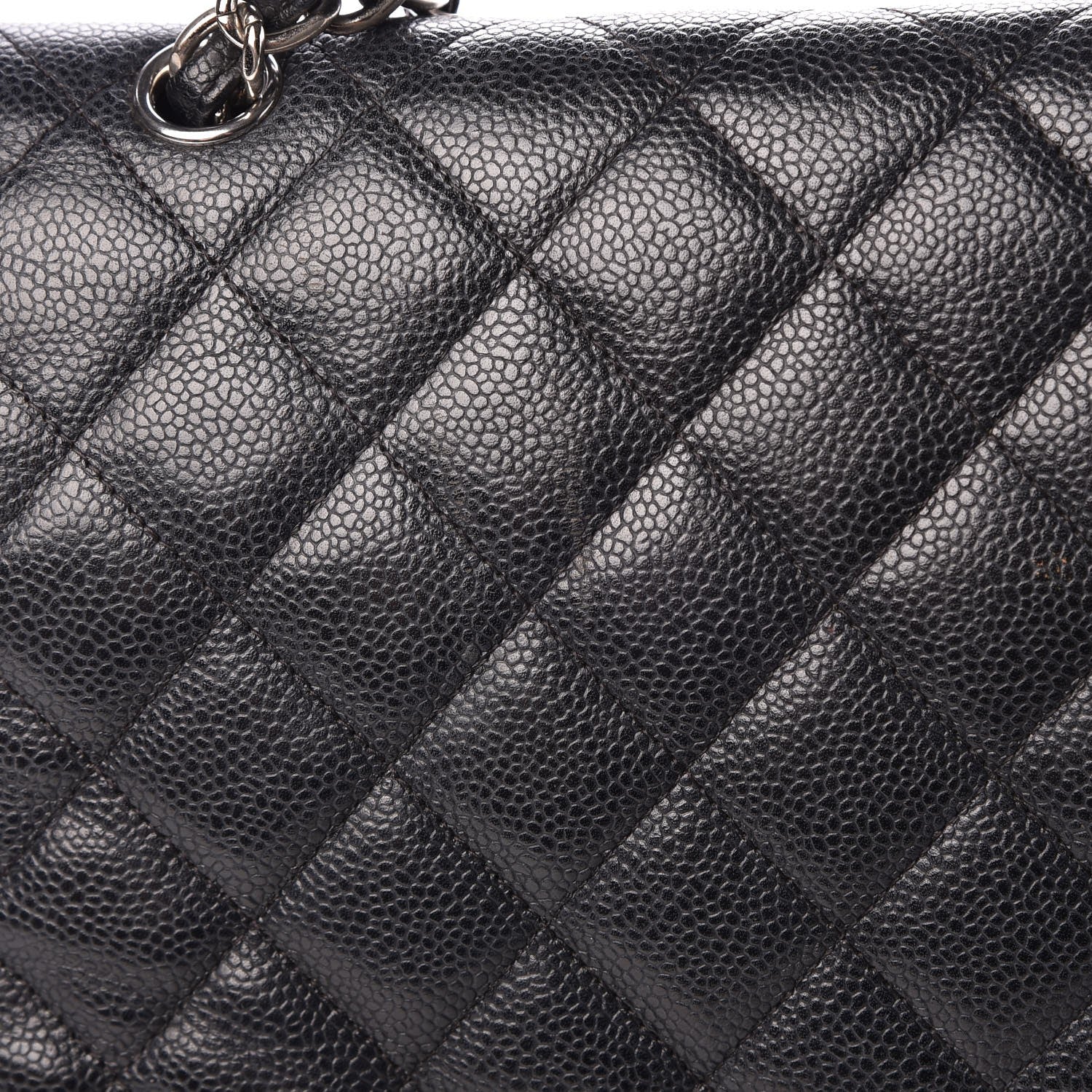 Chanel Caviar Quilted Maxi Double Flap Black 8 of 14