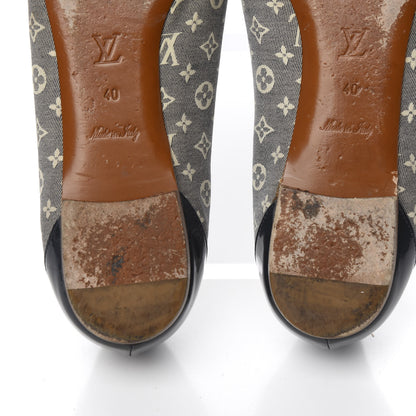 Louis Vuitton Monogram Idylle Ballerina Flats 40 Encre 11 of 14