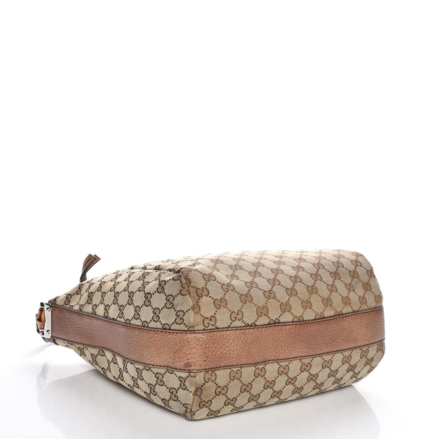 Monogram Medium Bamboo Bar Hobo Brown