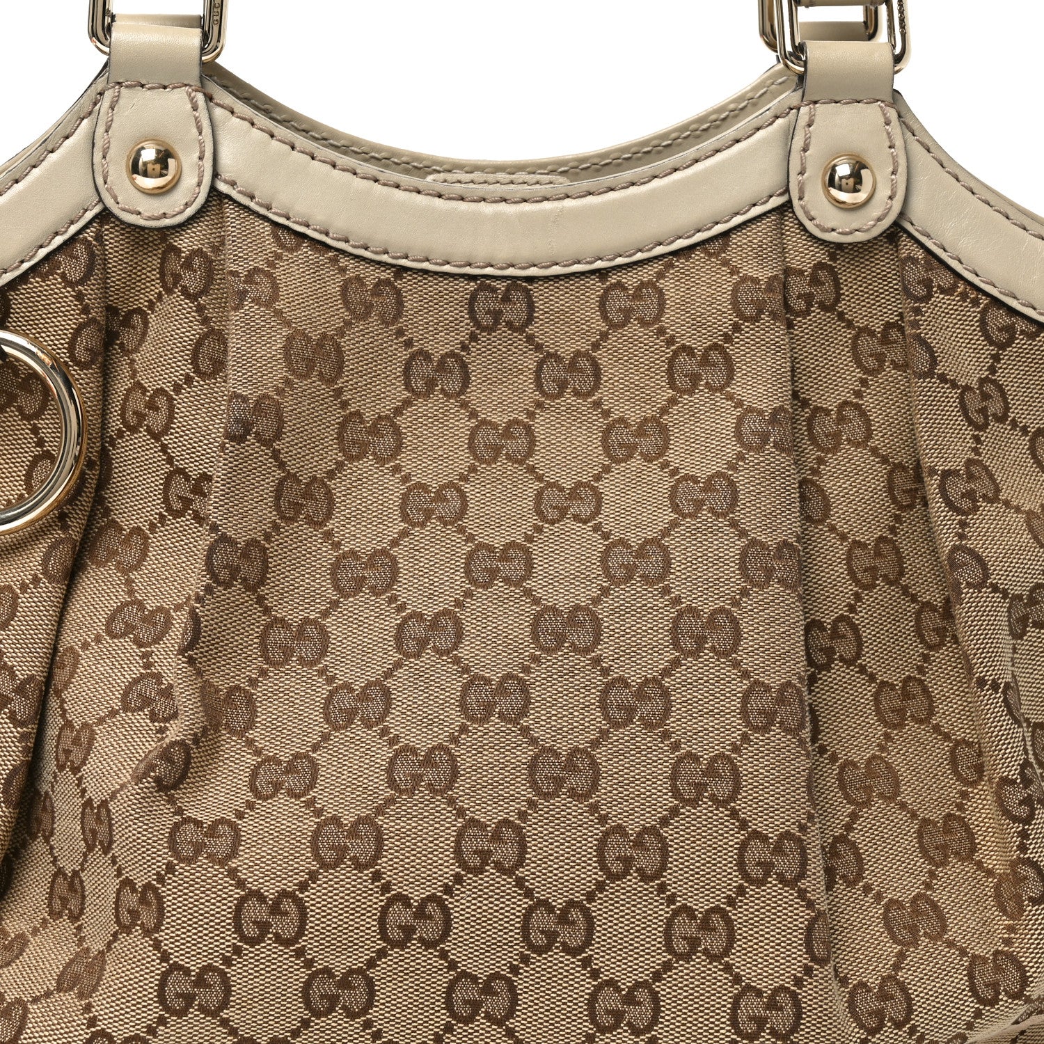 Gucci Monogram Medium Sukey Tote Off White 8 of 10
