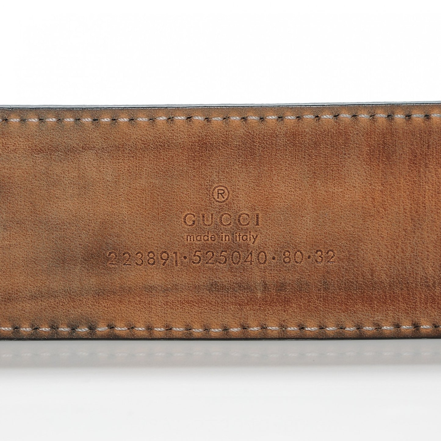 Imprime Monogram Interlocking G Belt 80 32 Black