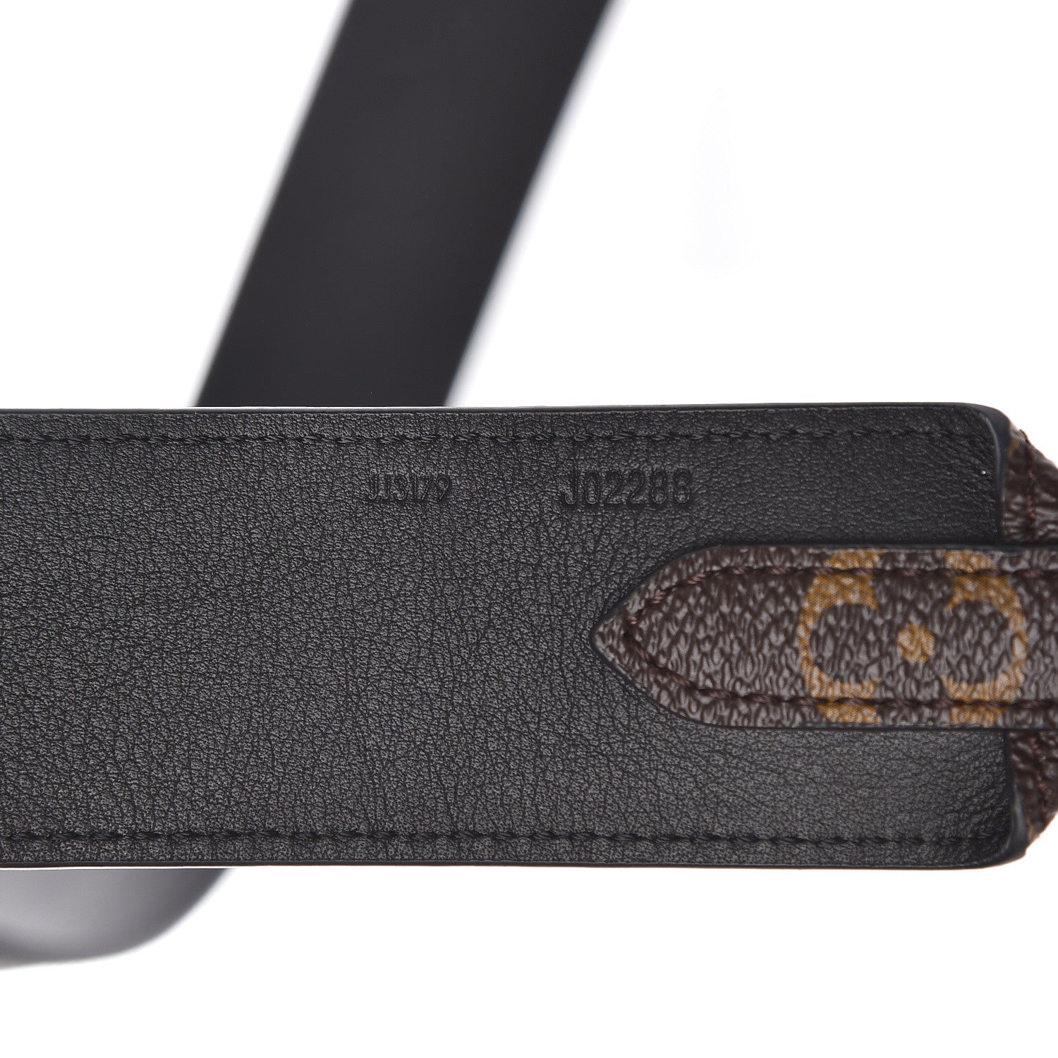 Louis Vuitton Monogram Bandouliere Shoulder Strap Black 5 of 7