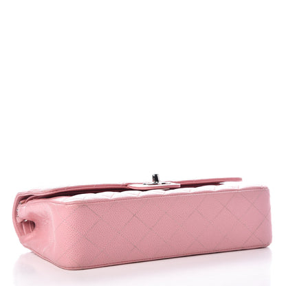 Chanel Caviar Quilted Medium Double Flap Pink 4 of 11