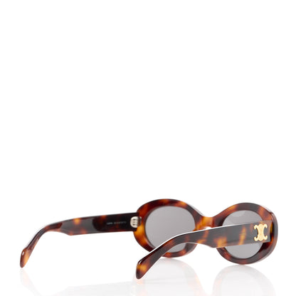 Celine Acetate Triomphe 01 Sunglasses CL 40194U Tortoise 4 of 9