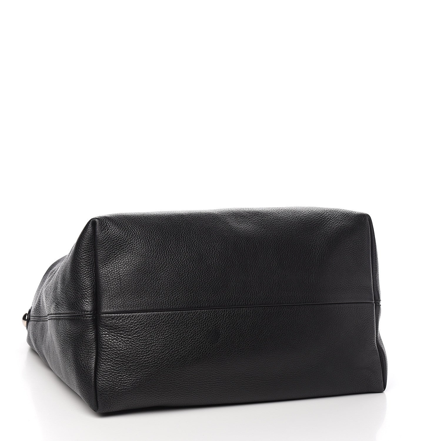 Gucci Pebbled Calfskin Large Icon Bit Hobo Black 3 of 11