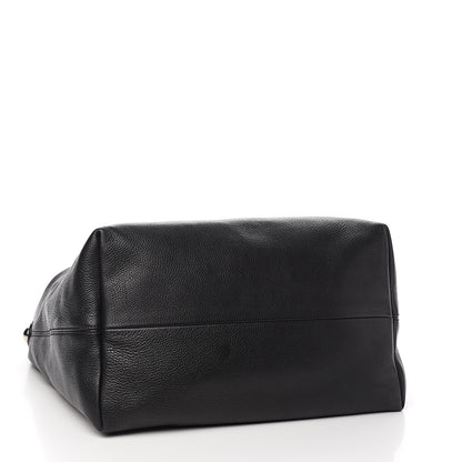 Gucci Pebbled Calfskin Large Icon Bit Hobo Black 3 of 11