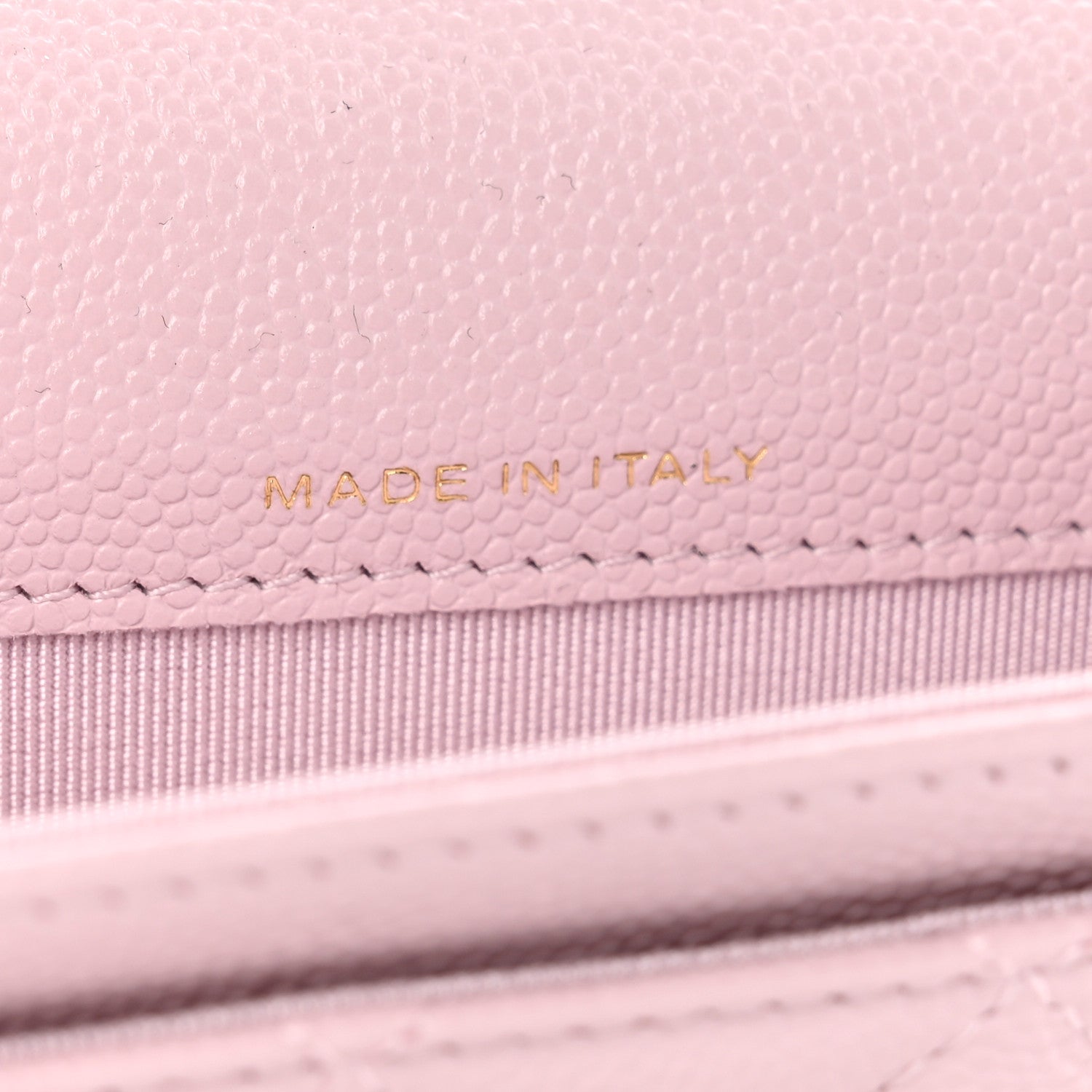 Chanel Caviar Quilted Flap Card Holder Wallet Light Pink 6 of 8