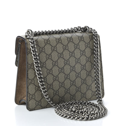 Gucci GG Supreme Monogram Mini Dionysus Shoulder Bag Taupe 3 of 10