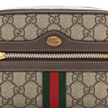 Gucci GG Supreme Monogram Web Small Ophidia Belt Bag 75 30 Dark Brown 8 of 10