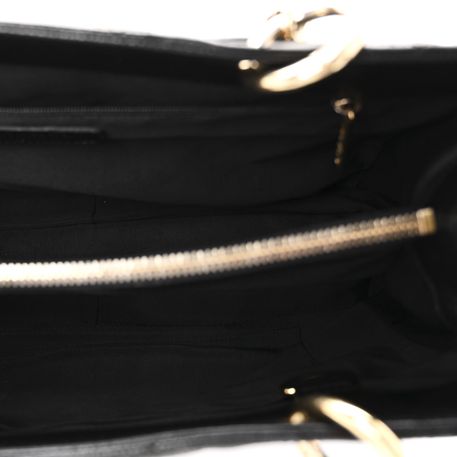 Chanel Caviar Quilted Grand Shopping Tote GST Black 5 of 10